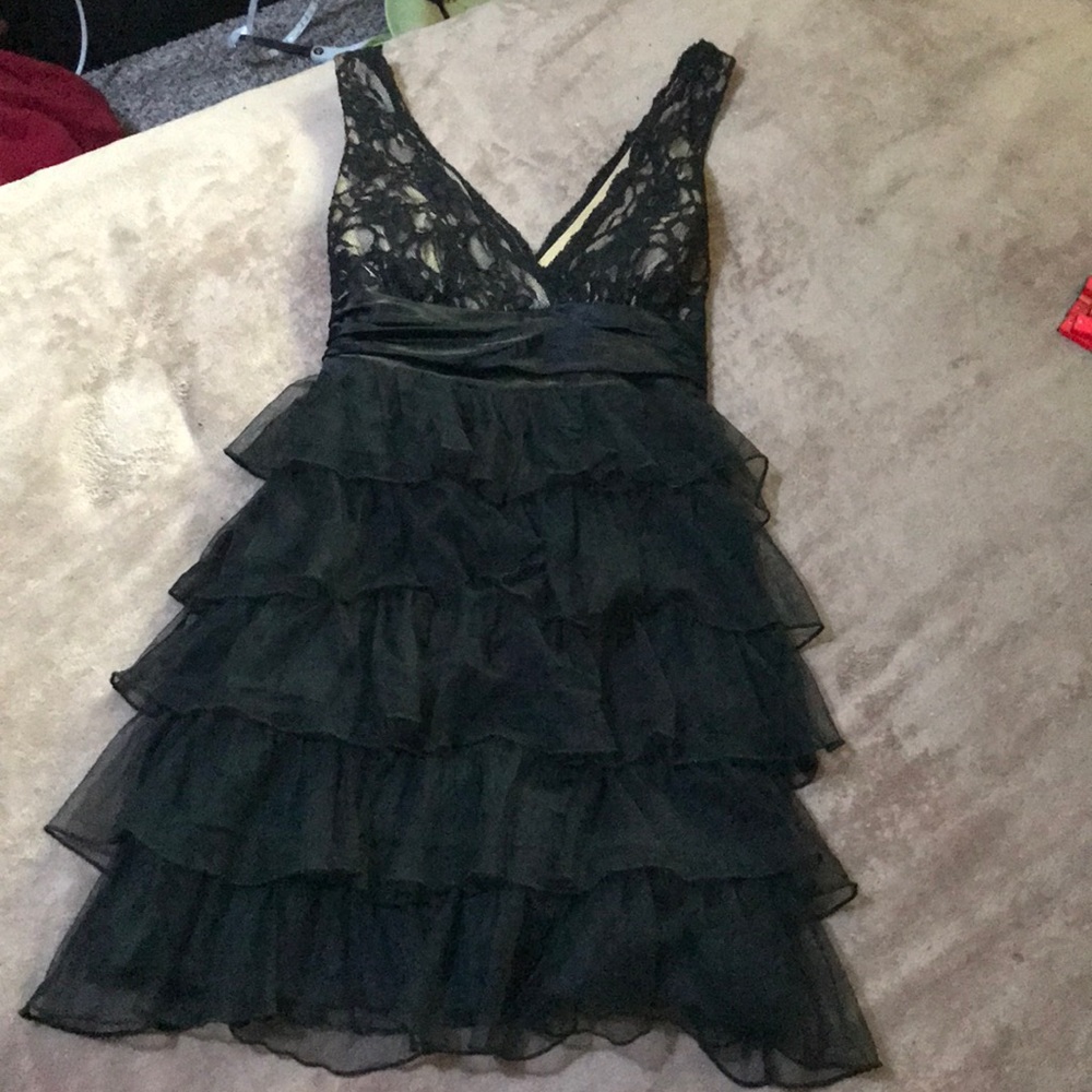 Lace/mesh party dress